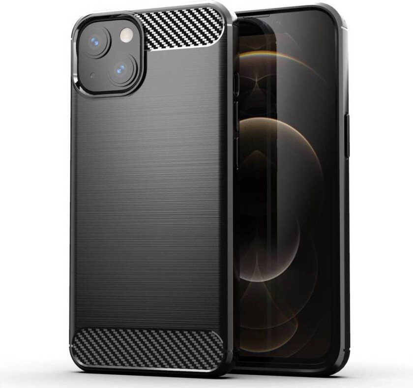 iPhone 13 mini deksel - Carbon look