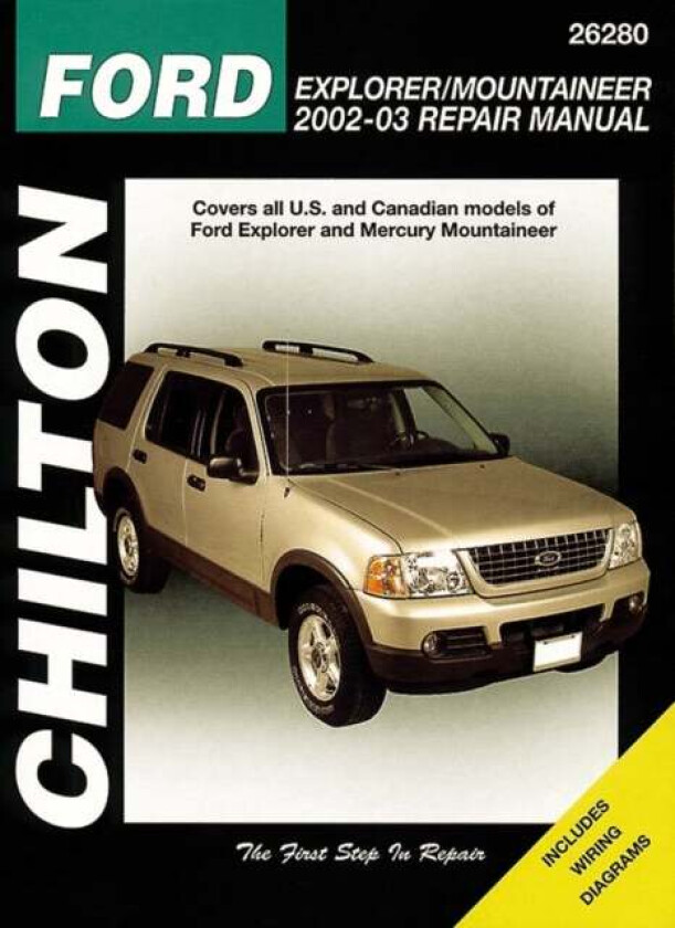 Ford Explorer & Mercury Mountainer 02-10 (Chilton) av Haynes Publishing
