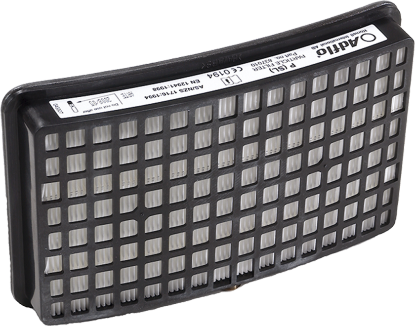 Adflo partikelfilter P SL 837012, 2stk