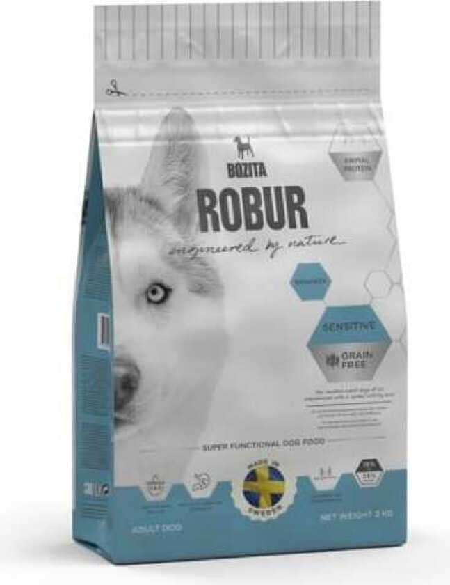 Bozita Robur Adult Sensitive Grain Free Reindeer (11,5 kg)