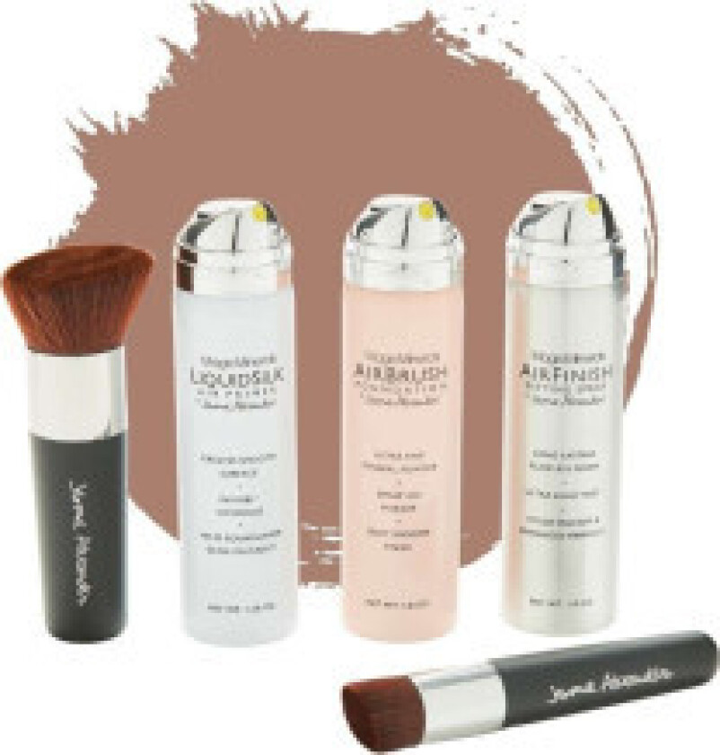 AirBrush Foundation 5stk - Medium/Mørk