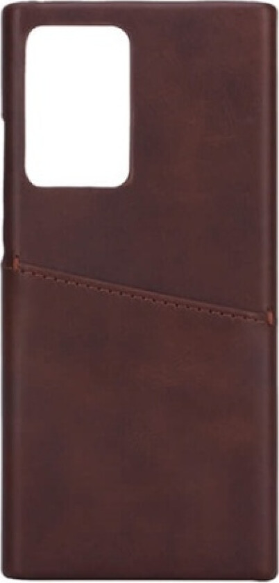 Mobile Cover Brown with Cardpocket Samsung Note 20 5G Ultra