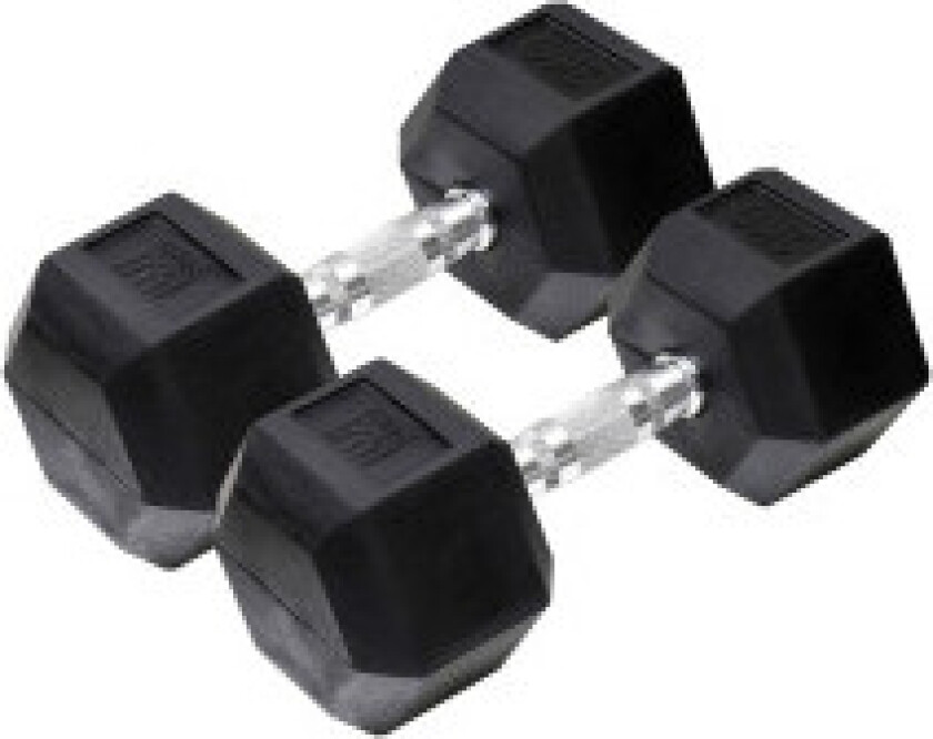 - Hex Dumbbell - 2 kg - sett med 2