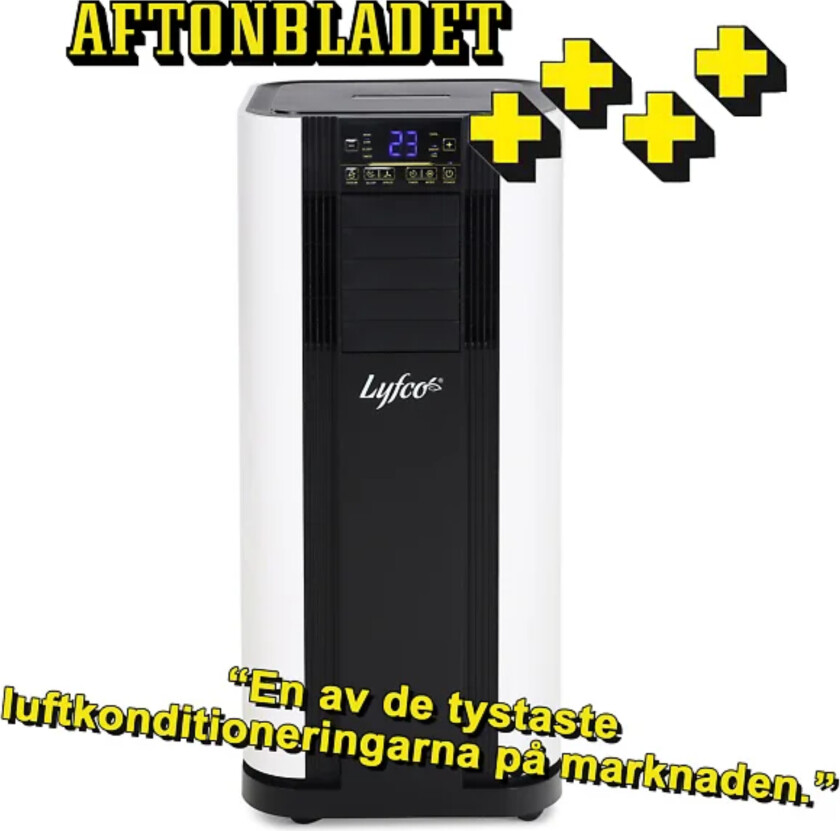 Aircondition 37m² UltraSilence Med varmefunksjon Lyfco