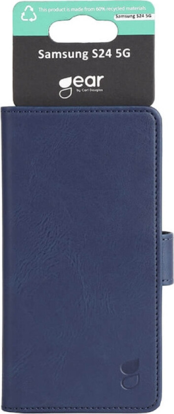 Wallet Case 3 Card Slots Blue - Samsung S24 5G