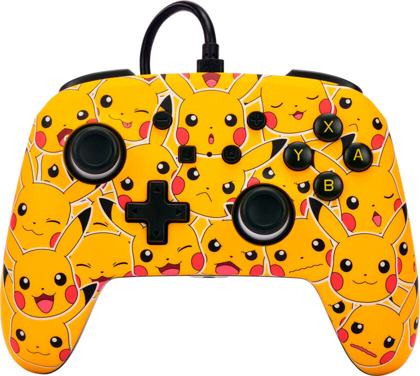 Enhanced Wired Controller for Nintendo Switch - Pikachu Moods - Gamepad - Nintendo Switch