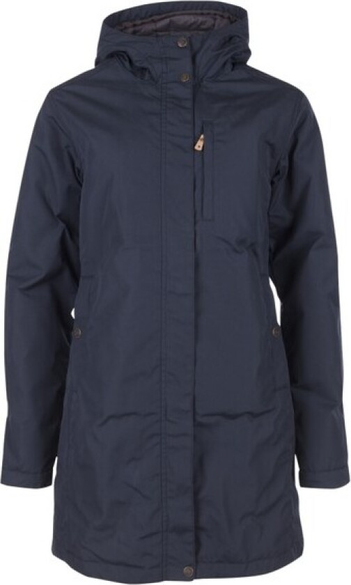 Women's Kiruna Padded Parka M, Dark Navy