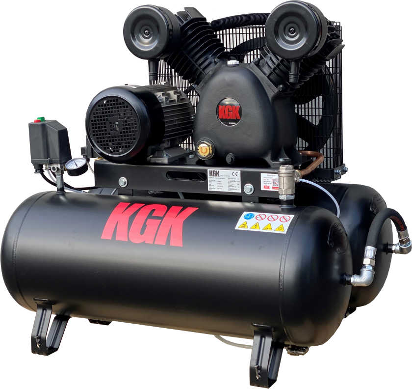 Kompressor 90+90/55SW 450l/m 5,5HK 400V 2Ã90l tank