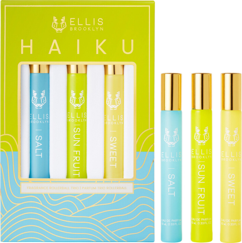 Haiku Fragrance Rollerball Trio (3 x 10 ml)