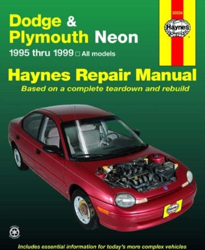 Dodge & Plymouth Neon (1995-1999) Haynes Repair Manual (USA) av Haynes Publishing
