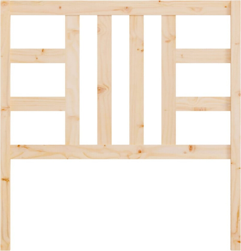 Sengegavl 106x4x100 cm heltre furu