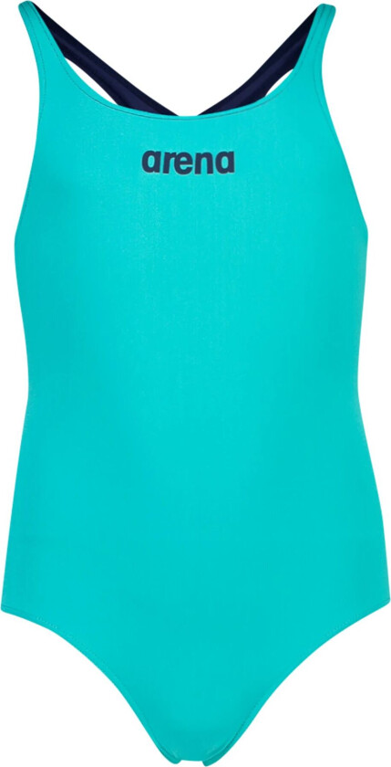 Arena Girl Solid Swim Pro, badedrakt junior Mint-navy