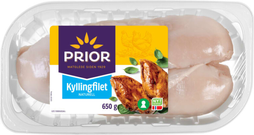 Kyllingfilet 650g