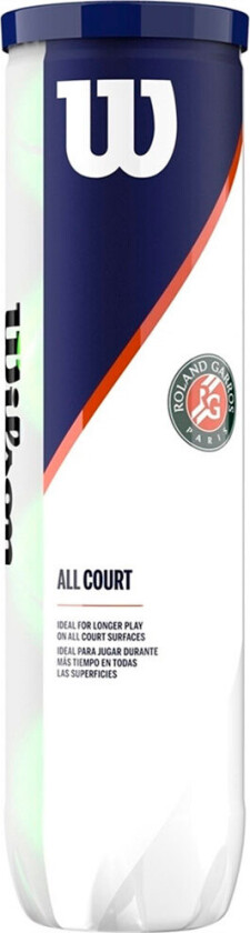 Bilde av ROLAND GARROS ALL COURT 4, Gult, Gummi, Rør (emballasje)