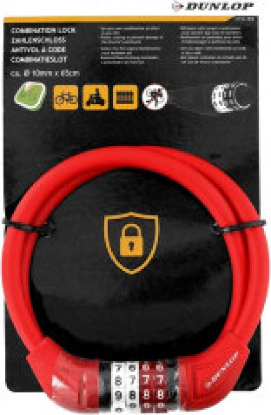 – sykkellås (rød)