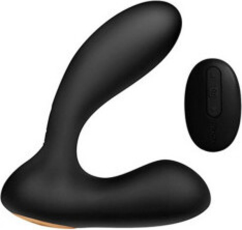 Vick Kraftig Plugg Silikon Noir Prostata Massasje Svakom