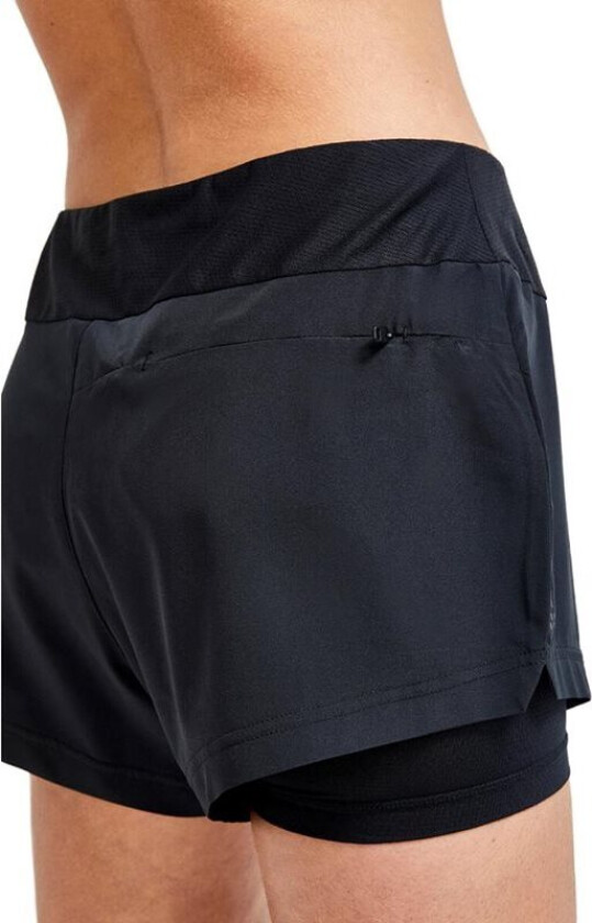 Women's Adv Essence 2-in-1 Shorts Black XL, Black