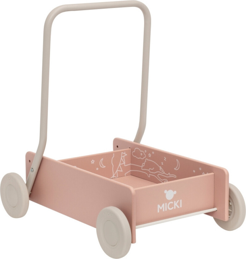 LÆR Å GÅ-VOGN ROSA