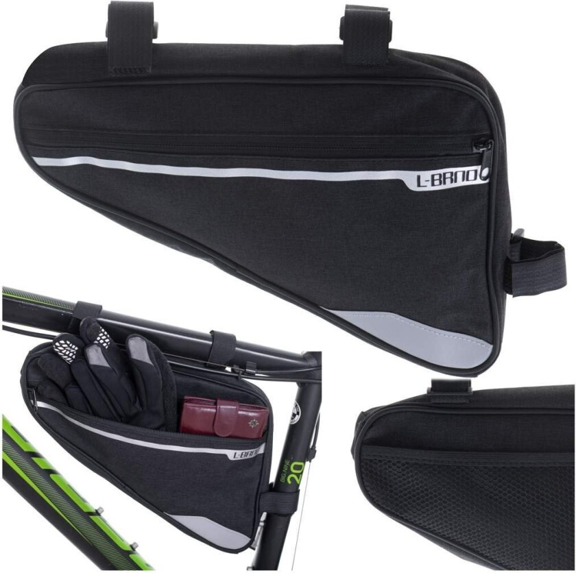 Bilde av L-BRNO Trekantet sykkelveske under ramme for sykkel