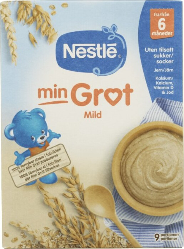Min Grøt Havre Mild 4mnd 270g