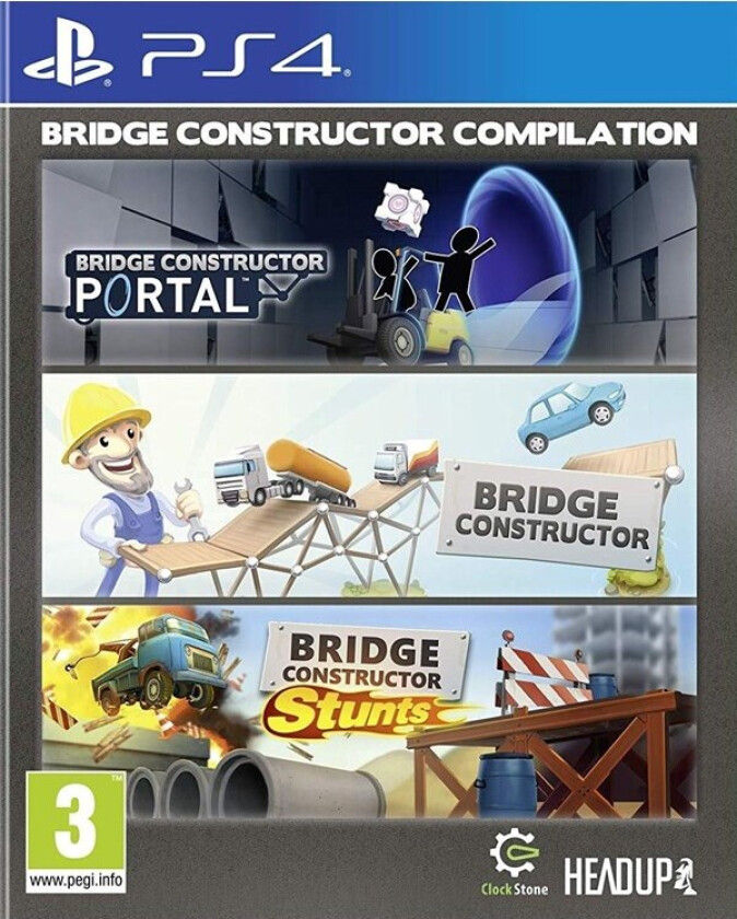Bridge Constructor Compilation - Sony PlayStation 4 - Puslespill