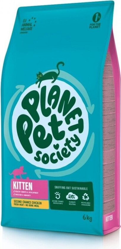 Planet Pet Society Cat Kitten Second Chance Chicken (6 kg)