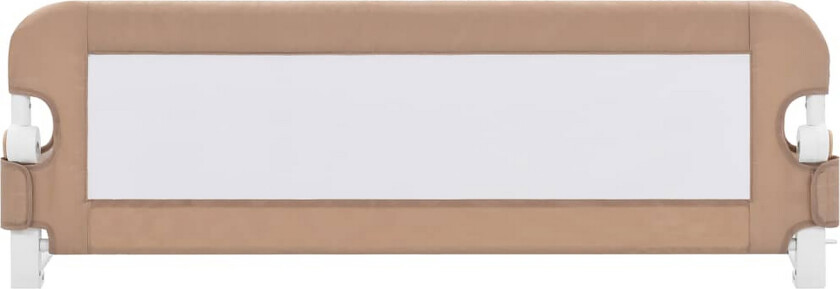 Sengehest småbarn gråbrun 120x42 cm polyester