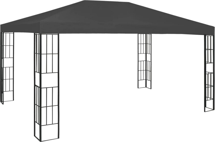 Paviljong 3x4 m antrasitt