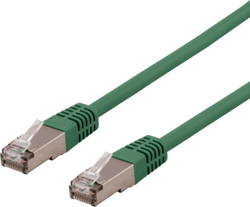 S/FTP Cat6 patchkabel, LSZH, 1m, Green