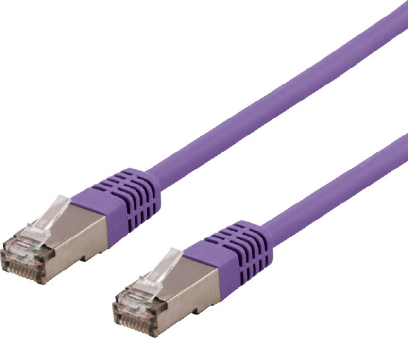 STP-61PAU - patch cable - 1 m - purple