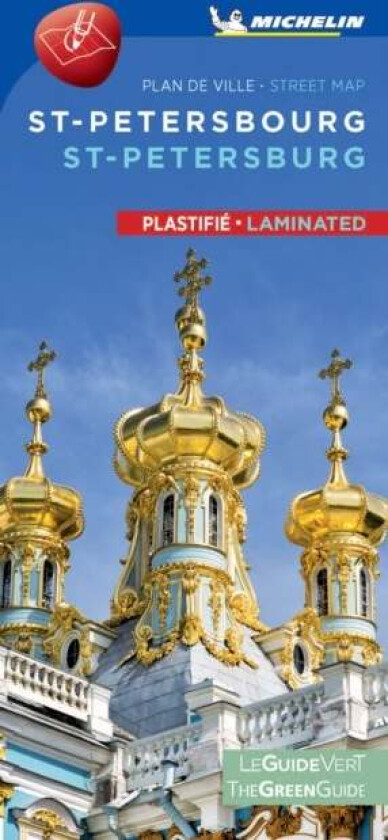 St Petersburg - Michelin City Map 9502