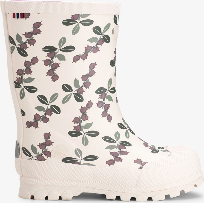 Jolly Print Light Pink/Olive Rubber Boot