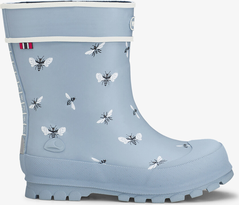 Alv Jolly Iceblue/White Rubber Boot