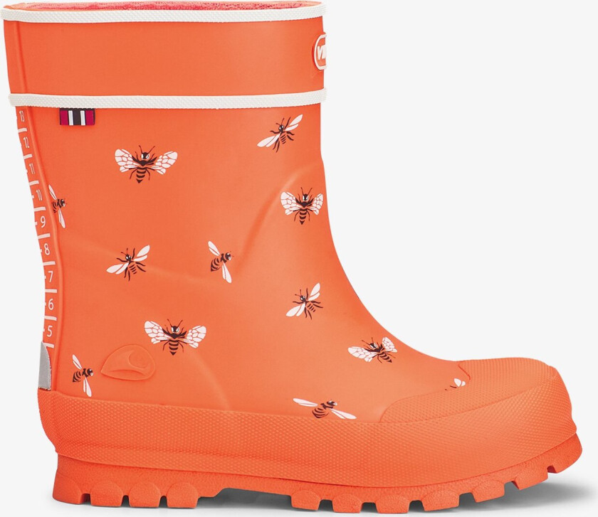 Alv Jolly Orange/White Rubber Boot