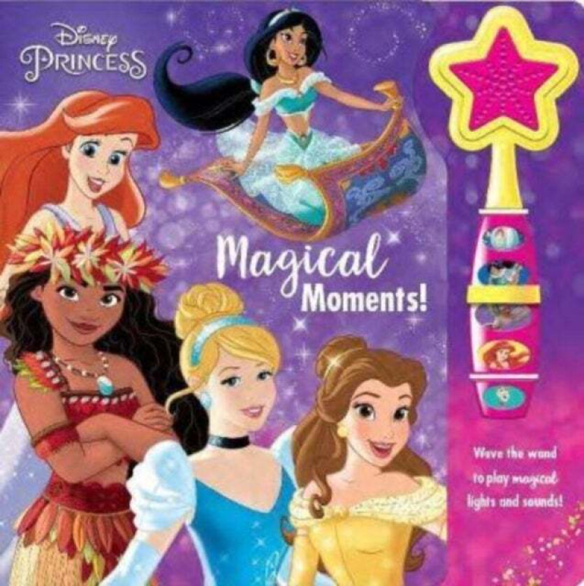 Disney Princess Magical Moments Magic Wand Book av P I Kids