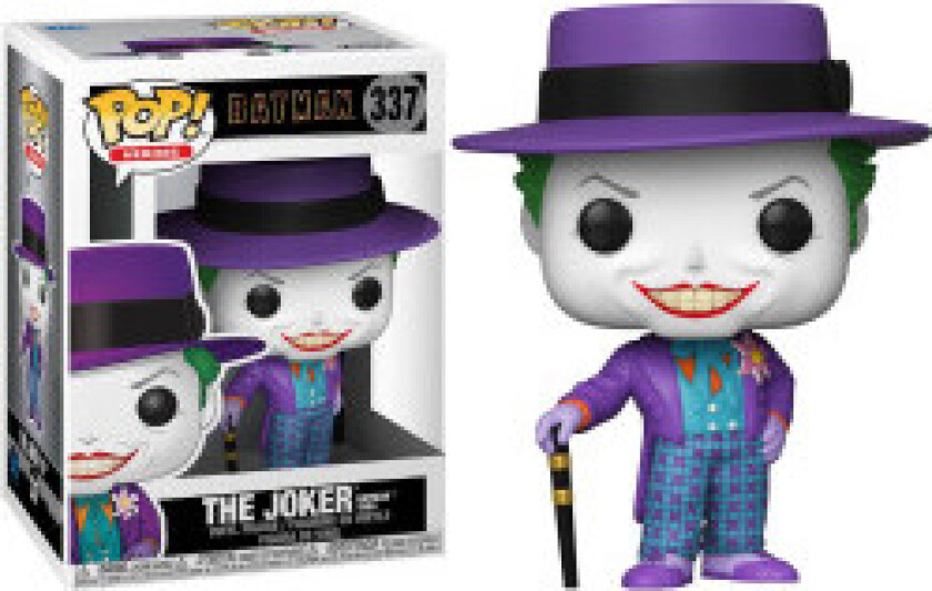POP figure DC Comics Batman 1989 Joker with Hat Chase
