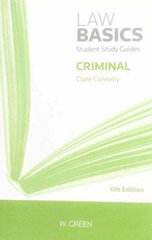Criminal LawBasics av Clare Connelly