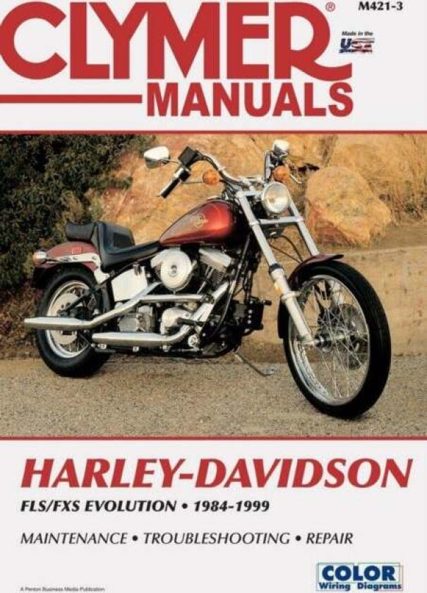 Harley-Davidson FLS-FXS Evolution, Evo Softail, Fat Boy (1984-1999) Service Repair Manual av Haynes Publishing