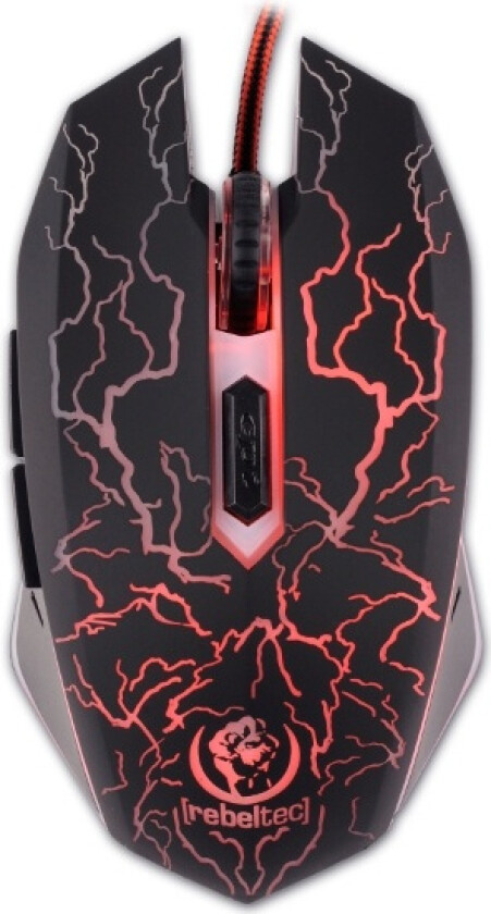 Diablo - mouse - USB - Mus - Optisk - 6 - Svart