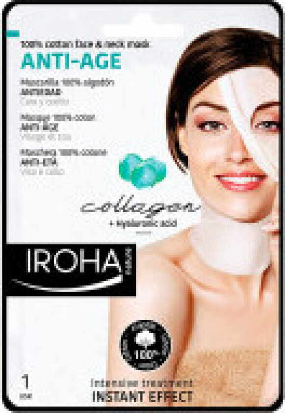 Anti Age Cotton Face And Neck Mask Collagen 1 Unit