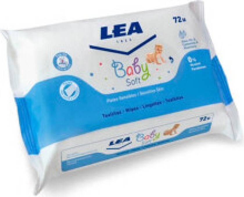 Baby Soft Sensitive Skin Wipes 72 Units