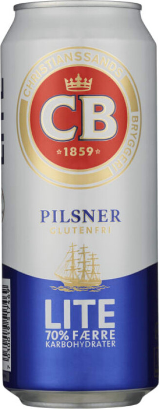 Cb Pilsner Lite 0,50l bx 6pk
