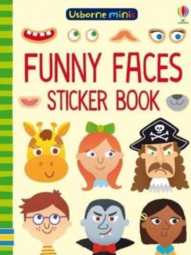 Funny Faces Sticker Book av Sam Smith