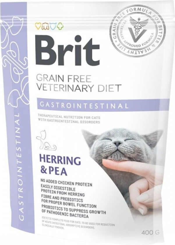 Brit Veterinary Diet Cat  Gastrointestinal Grain Free (400 g)