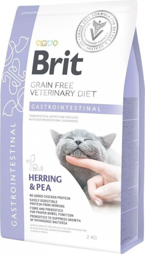 Brit Veterinary Diet Cat  Gastrointestinal Grain Free (2 kg)