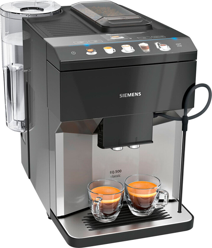 EQ.500 TP503R04, Espressomaskin, 1,7 l, Kaffe bønner, Innebygd kaffekvern, 1500 W, Grå