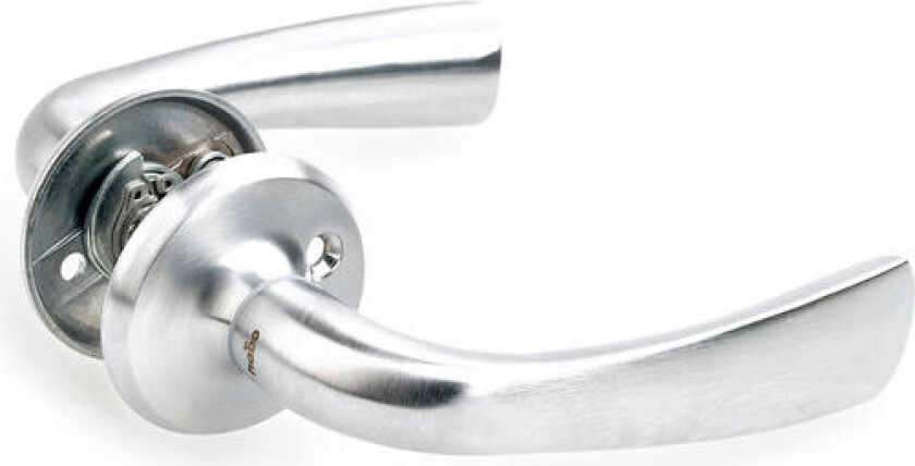 Copenhagen dørhåndtak av messing til ytterdør