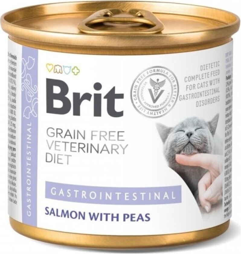 Brit Veterinary Diet Cat Gastrointestinal  Grain Free 200 g