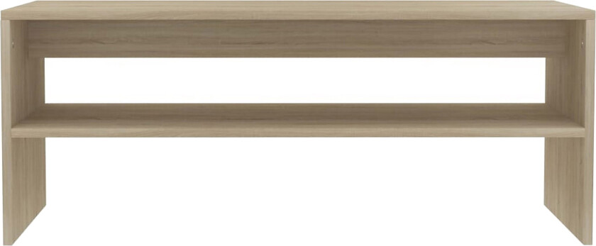 Salongbord sonoma eik 100x40x40 cm sponplate