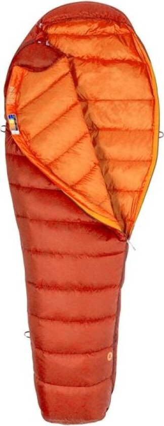 Micron 0 - Long Left Zip, Tangelo/Auburn